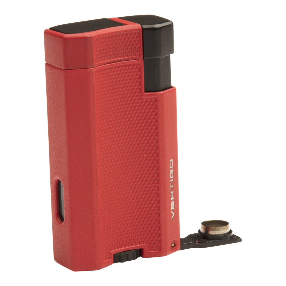 Vertigo Delegate Lighter Red Crackle, , jrcigars